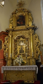 Barokowy ołtarz Matki Bożej Nieustającej Pomocy